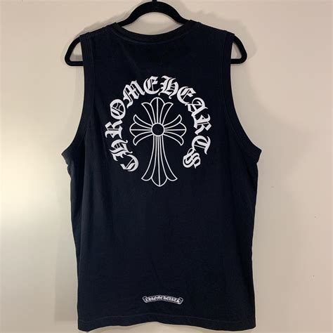 chrome hearts replica tank top|chrome hearts tank top men.